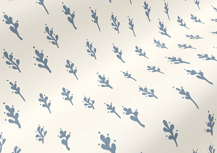 Rebecca, Raffs Blue - Roller Blind - Image 4